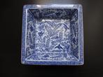 Chinees 19e eeuws Blauw & Wit, Blue Bird Bowl, Gesigneerd, Antiek en Kunst, Ophalen of Verzenden