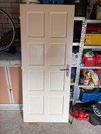 Hardhouten binnendeur., Ophalen of Verzenden, Gebruikt, Binnendeur, 200 tot 215 cm