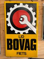 Emaille Fiets bovag bord, Verzamelen, Merken en Reclamevoorwerpen, Ophalen of Verzenden, Zo goed als nieuw, Reclamebord