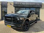 Dodge Ram 1500 5.7 V8 4x4 Crew Cab Laramie / marge/ 2e eigen, Auto's, Gebruikt, 5654 cc, Zwart, Leder