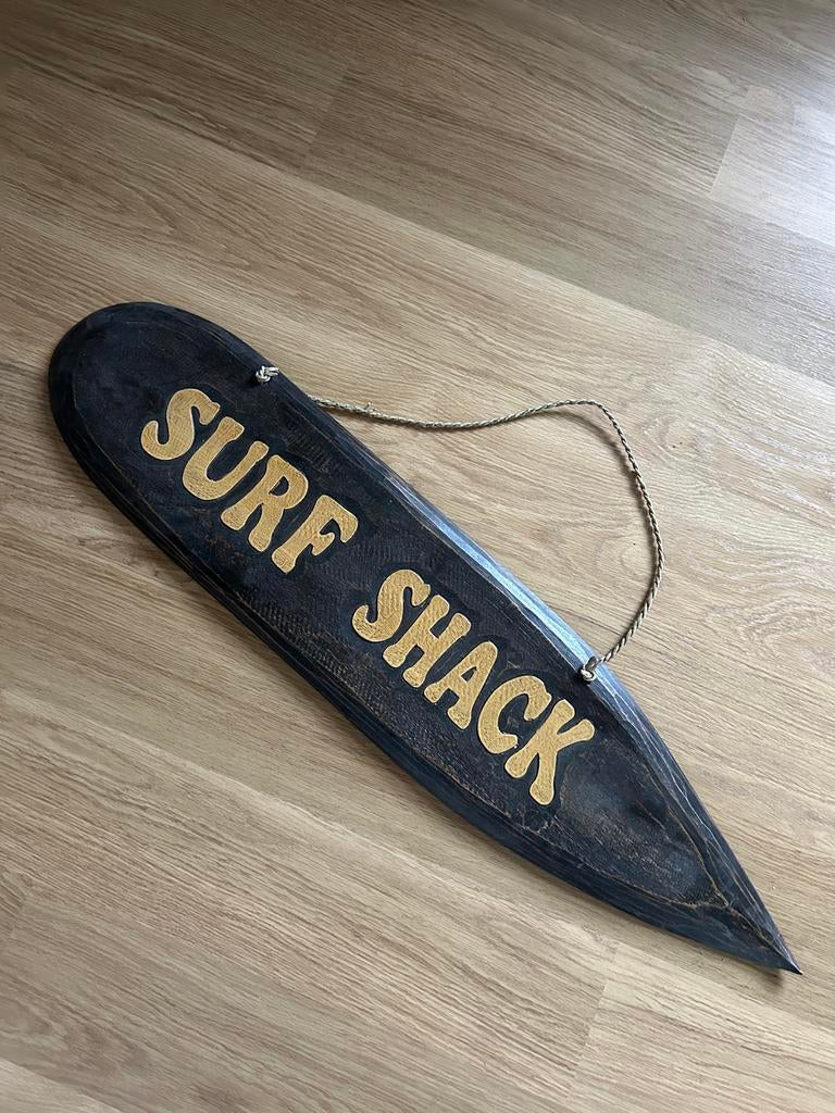 Houten Surfboard Decoratie - 100cm, Ophalen, Gebruikt