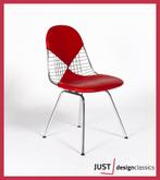 Vitra Wire Chair DKR-2 "Bikini" Rood  (voorraad:10), Huis en Inrichting, Stoelen, Zo goed als nieuw