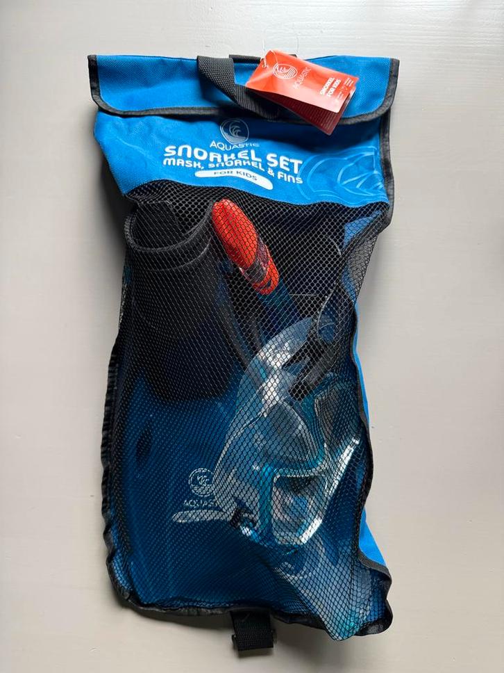 Kindersnorkelset - Duikbril, Snorkel & Vinnen, Watersport en Boten, Duiken, Nieuw, Duikbril of Snorkel, Ophalen of Verzenden