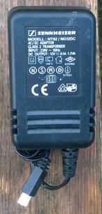 Sennheiser voedingsadapter, NT92 12 Volt, Muziek en Instrumenten, Instrumenten | Onderdelen, Nb, Nb, Overige instrumenten, Ophalen of Verzenden