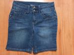 MISS ETAM blauwe korte spijkerbroek / short jeans maat 36 S, Blauw, Ophalen of Verzenden, Zo goed als nieuw, W28 - W29 (confectie 36)
