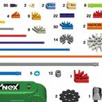 K'nex Knex Knexx | Onderdelen per stuk | Zie website, Kinderen en Baby's, Speelgoed | Bouwstenen, Gebruikt, K'nex, Ophalen of Verzenden