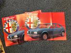 Alfa Romeo poster, Ophalen, Rechthoekig Liggend, Zo goed als nieuw, A1 t/m A3