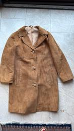 Dames ElmoEchte Suede trenchcoat mt 44, Ophalen of Verzenden, Gedragen, Maat 42/44 (L), Beige