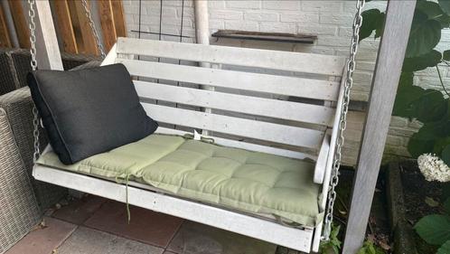 Schommel bankje, Tuin en Terras, Tuinbanken, Gebruikt, Hout, Schommelbank, Ophalen