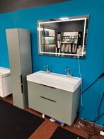 Primabad badmeubel 100 cm + hoge kast en spiegel - showmodel, Ophalen, 50 tot 100 cm, Zo goed als nieuw, Minder dan 100 cm