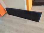 Hoofdbord zwart voor bed 140cm, Huis en Inrichting, Slaapkamer | Bedden, Ophalen, Tweepersoons, 140 cm, Stof