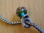 TROLLBEADS TROLLBEAD 925S LAA ZILVER EN GLAS #TR3, Ophalen of Verzenden, Zo goed als nieuw, Trollbeads, 1 bedel