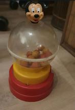 Mickey Mouse kauwgomdispenser uit de jaren 80! Zeldzaam!, Ophalen of Verzenden, Mickey Mouse, Zo goed als nieuw, Beeldje of Figuurtje
