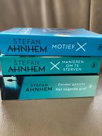 Trillers van Stefan Ahnhem - Motief X, Boeken, Ophalen of Verzenden, Zo goed als nieuw, Stefan Ahnhem