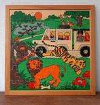 Houten puzzel Educo Safari Afrika, Ophalen of Verzenden, Zo goed als nieuw, Overige typen