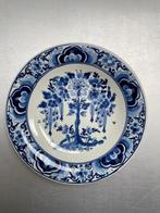 antiek bord 'levensboom', Porseleinen Fles Delft -model 1851, Ophalen of Verzenden