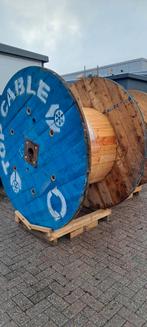 4 Grote Houten Haspels - Stamtafels/Decoratie, Ophalen, Gebruikt, Overige typen, 200 tot 250 cm