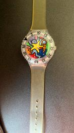 Vintage retro horloge, Kunststof, Gebruikt, Polshorloge, Kunststof