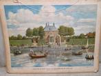 Oude schoolprent 83x110cm, Ophalen, Geschiedenis