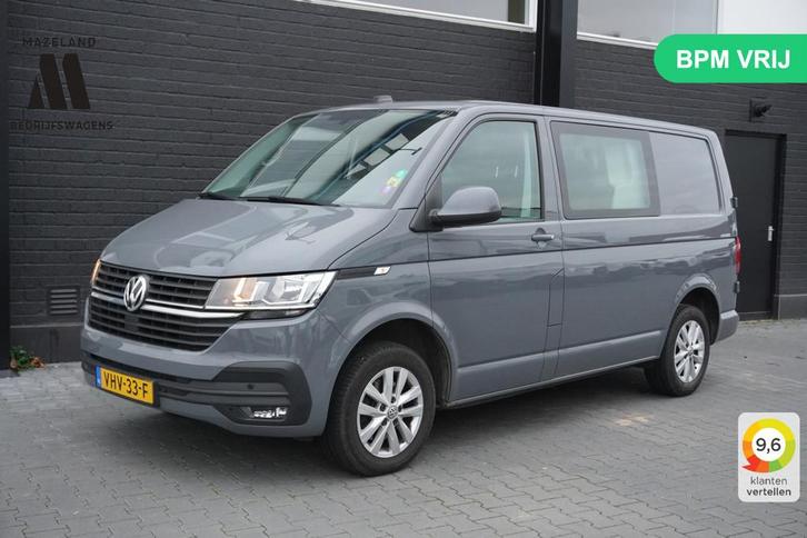 Volkswagen Transporter 2.0 TDI 150PK Dubbel cabine EURO 6 -, Auto's, Bestelauto's, Bedrijf, Te koop, ABS, Airbags, Airconditioning