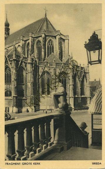 Breda - Fragment Grote Kerk [KRST007-4797 beschikbaar voor biedingen