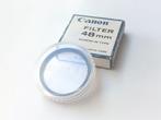 Canon skylight filter 48mm ZGAN, Ophalen of Verzenden, Zo goed als nieuw, Minder dan 50 mm, UV-filter