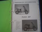 Puch Zip scooter  Piaggio werkplaats / onderdelen boek, Ophalen of Verzenden, Gebruikt