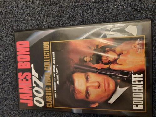 GOLDENEYE! Aktie met Pierce Brosnan als 007! Op VIDEO!, Cd's en Dvd's, VHS | Film, Zo goed als nieuw, Actie en Avontuur, Vanaf 16 jaar