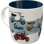 Vespa Scooter modellen reclame mok koffie beker