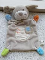 Knuffeldoek hond of hondje merk Nicotoy gekleurde puntjes, Kinderen en Baby's, Speelgoed | Knuffels en Pluche, Ophalen of Verzenden