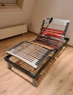 Lattenbodem elektrisch verstelbaar, Ophalen, 90 cm, Eenpersoons, Zo goed als nieuw