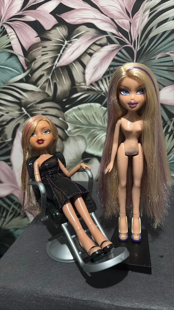 Bratz Magic Hair Salon & Fianna Chloe, Kinderen en Baby's, Speelgoed | Poppen, Gebruikt, Ophalen of Verzenden