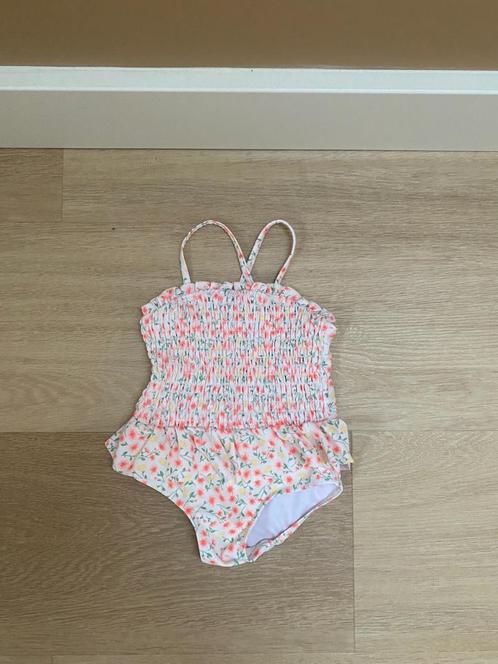 Z.g.a.n. Fleurige zwemkleding / badpak Hema, maat 74 / 80, Kinderen en Baby's, Babykleding | Maat 74, Zo goed als nieuw, Meisje