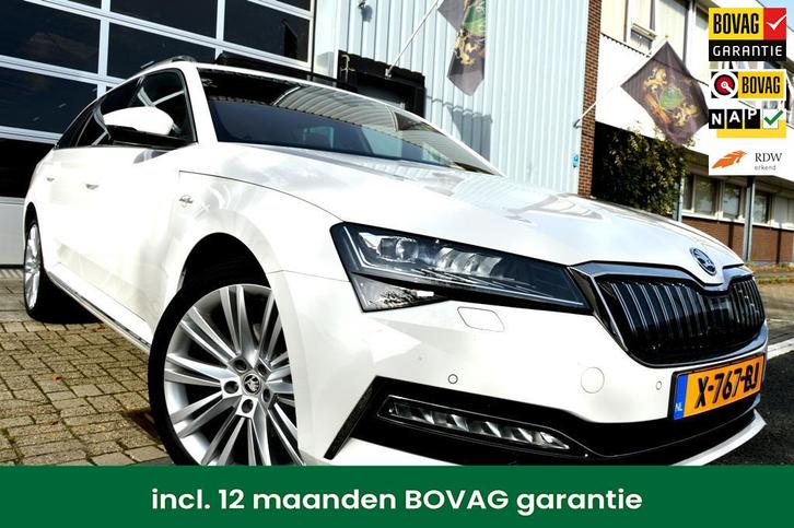 Skoda Superb Combi 1.4 TSI iV CAM/LMV19/NAVI/LEER/VIRTU/PANO, Auto's, Skoda, Bedrijf, Te koop, Superb, 360° camera, ABS, Adaptive Cruise Control