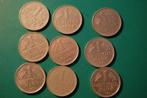 9 X 1  DEUTSCHE MARK, Postzegels en Munten, Munten | Europa | Niet-Euromunten, Ophalen of Verzenden, Duitsland, Losse munt