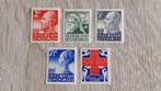 Nederland,  NVPH  nrs.  203-207,  PF., Postzegels en Munten, Postzegels | Nederland, Verzenden, T/m 1940, Postfris