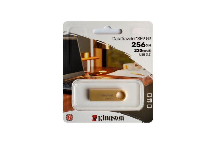 Kingston 256GB DataTraveler SE9 G3 usb stick, Computers en Software, USB Sticks, Nieuw, 256 GB, Ophalen of Verzenden