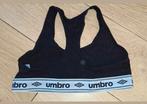 SPLINTERNIEUW ORGINELE UMBRO DAMES MERK SPORT BH
MAAT XL
KLE, UMBRO, Zwart, Nieuw, Ophalen of Verzenden