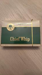 Chief Whip Virginia Sigaretten - collector item, Ophalen, Zo goed als nieuw, Tabaksdoos of Verpakking