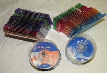 Verbatim 70 nieuwe DVD-R 4,7 GB 120 min 16 speed en 8 speed beschikbaar voor biedingen