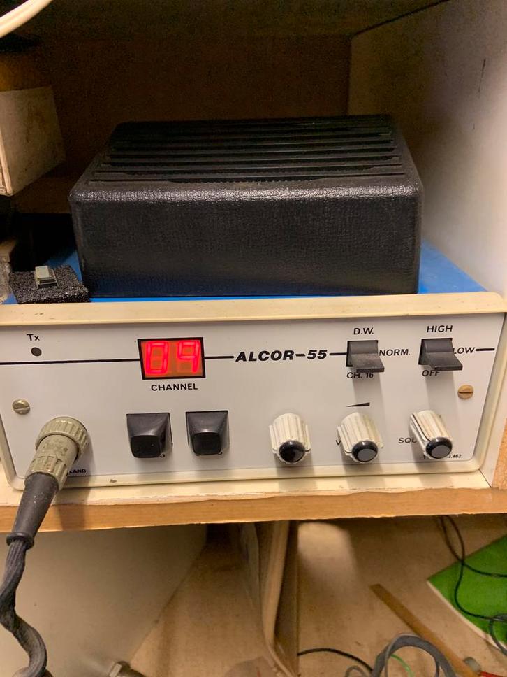 TeKoop: Hobby Marifoon, 55 kanalen, Watersport en Boten, Navigatiemiddelen en Scheepselektronica, Gebruikt, Communicatie, Ophalen