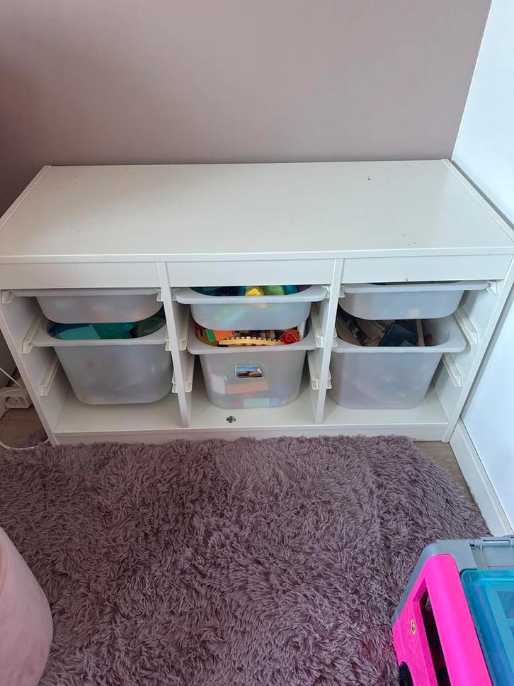 Ikea Trofast Kast met Bakken, Huis en Inrichting, Kasten | Kledingkasten, Gebruikt, Minder dan 100 cm, 50 tot 100 cm, 25 tot 50 cm