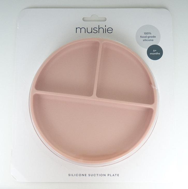 Nieuw Mushie siliconen antislip vakjesbord met zuignap, Kinderen en Baby's, Babyvoeding en Toebehoren, Nieuw, Overige typen, Ophalen of Verzenden