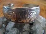 Armband Tibet zilver handgemaakt Olifanten -NIEUW-, Sieraden, Tassen en Uiterlijk, Armbanden, Ophalen of Verzenden, Nieuw, Zilver