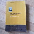 Het psychologisch onderzoek - Wim bloemers assessment boek, Boeken, Gelezen, Ophalen of Verzenden