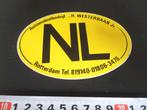 sticker Bumpersticker NL Rotterdam H. WESTERBAAN Jr. Automob, Ophalen, Zo goed als nieuw, Bedrijf of Vereniging