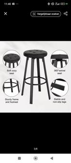 Woltu Barkrukken Set van 2 - Nieuw in Doos, Huis en Inrichting, Barkrukken, Ophalen of Verzenden, Woltu, ., .