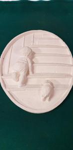 wandbord kind met hond, Huis en Inrichting, Woonaccessoires | Wanddecoraties, Ophalen of Verzenden, 'T Olde Gre-j, Info@toldegrej.nl