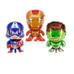 Avengers - Hulk/Captain America/Iron Man -  Folie Ballonnen, Nieuw, Versiering, Ophalen of Verzenden, Verjaardag