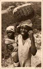 Curaçao - Native girl, Verzamelen, Gelopen, Ophalen of Verzenden, Buiten Europa, Voor 1920